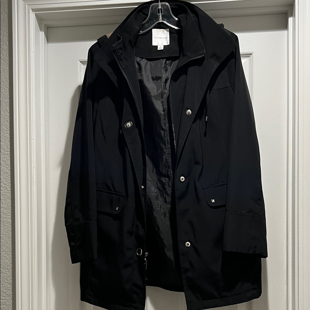 Women’s Detachable Hooded Rain Jacket